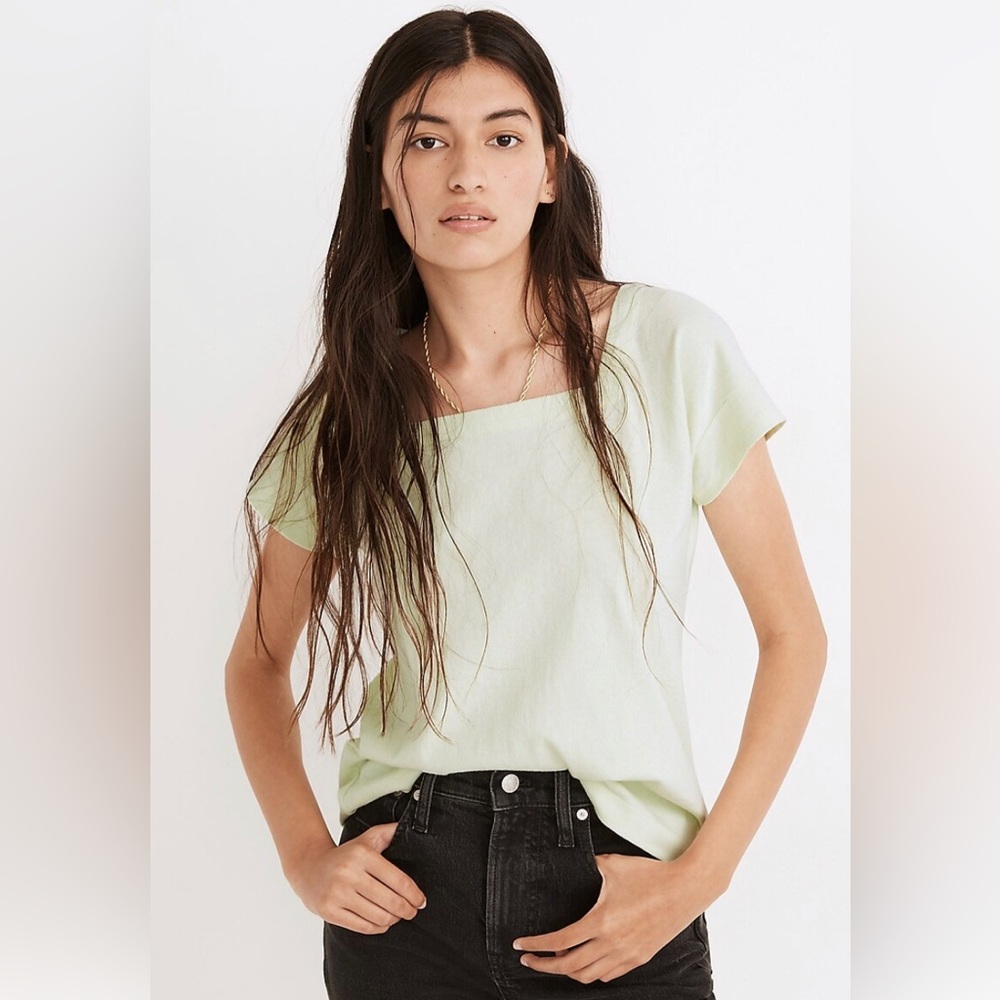 Madewell ~ Knit Square-Neck Top